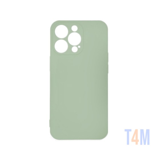 Soft Silicon Case for Apple iPhone 14 Pro Max Green